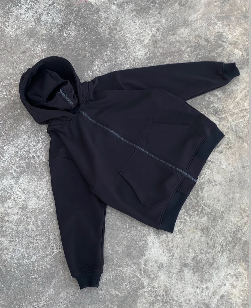 Balaclava Ninja Zipper Hoodie Jacket + Free Watch Gift